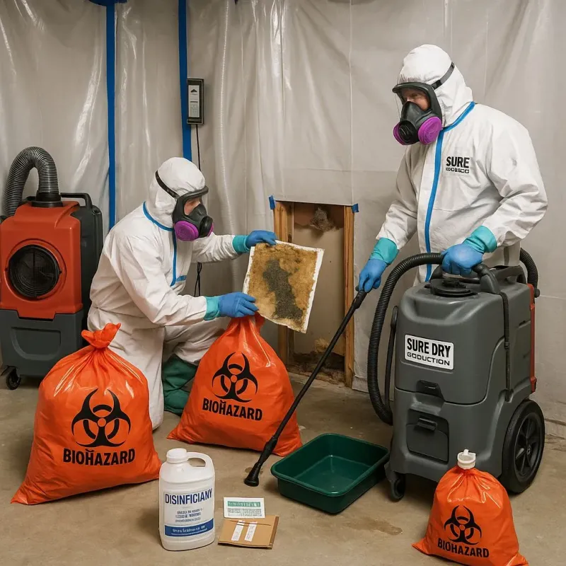 Contaminated Water Handling Protocols process in Hales Corners, WI